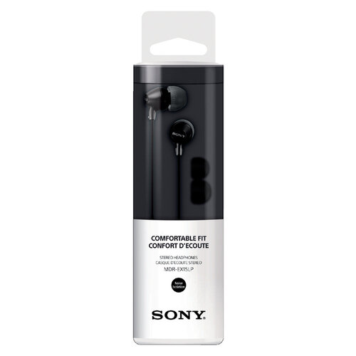 Sony Oortelefoon Sony EX15LP basic zwart