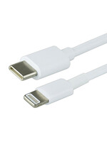 Green Mouse Kabel Green Mouse USB Lightning-C 1 meter wit