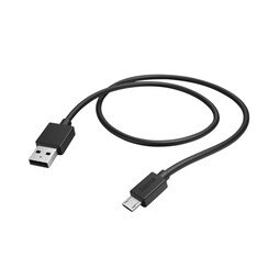 Câble Hama USB-A Micro-USB 2.0 1m noir