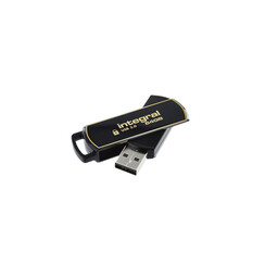 Clé USB Integral 3.0 Secure 360 64Go noir
