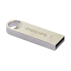 Clé USB 2.0 Philips Moon Vintage argent 32Go