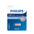 Philips Clé USB 2.0 Philips Moon Vintage argent 32Go