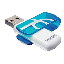 USB-stick 2.0 Philips Vivid Edition Ocean Blue 16GB