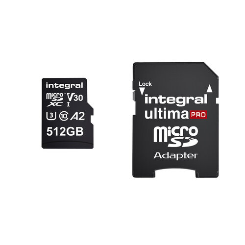 Integral Carte mémoire Integral micro SDXC 512Go