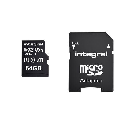 Integral Carte mémoire Integral Micro SDXC 64Go