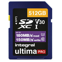 Carte mémoire Integral SDXC 512Go