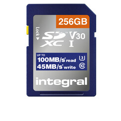 Carte mémoire Integral SDHC-XC 256Go