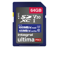 Geheugenkaart Integral SDHC-XC 64GB