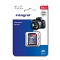 Integral Geheugenkaart Integral SDHC-XC 64GB