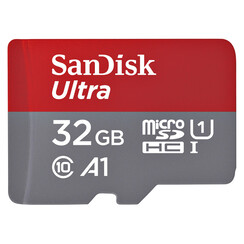 Carte mémoire Sandisk Micro SDXC Ultra Android 32Go 120Mo/s Class 10 A1