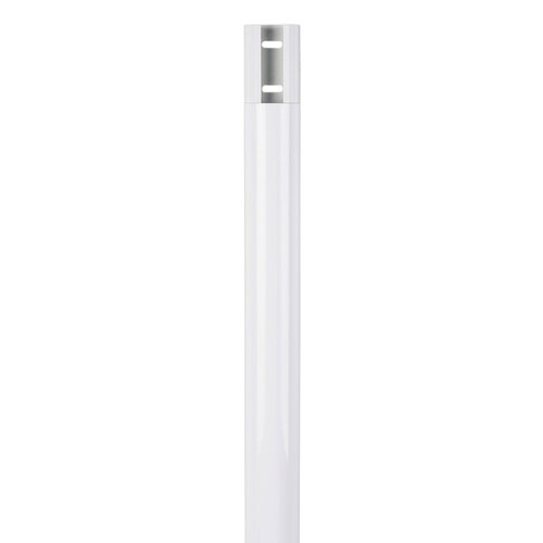 Hama Chemin de câbles Hama demi-cercle 110/3,3/1,8cm aluminium blanc