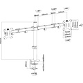 Neomounts by Newstar Monitorarm Neomounts  D550D 10-32" zwart