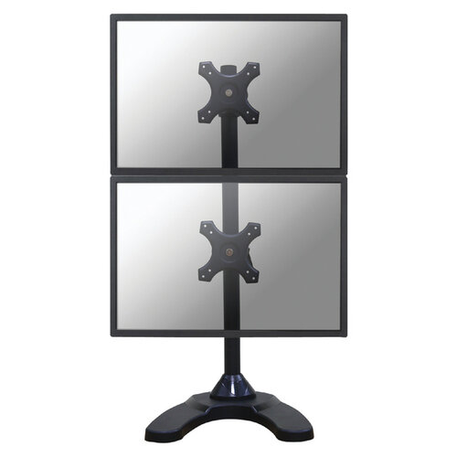 Neomounts by Newstar Monitorarm Neomounts D700DDV 2x10-27" verticaal op voet zwart