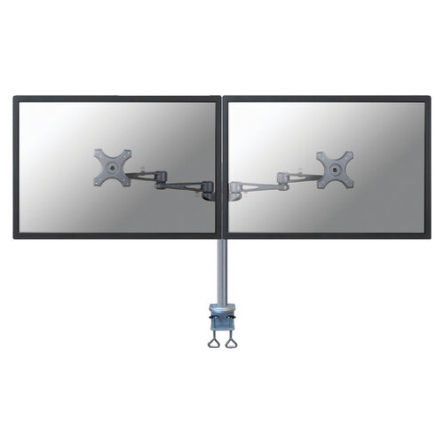 Neomounts by Newstar Monitorarm Neomounts D935D 2x10-27" met klem zilvergrijs