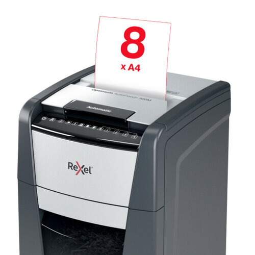 Rexel Papiervernietiger Rexel Optimum Auto+ 300M P5 snippers 2x15mm