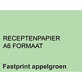 Fastprint Receptpapier Fastprint A6 80gr appelgroen 2000vel