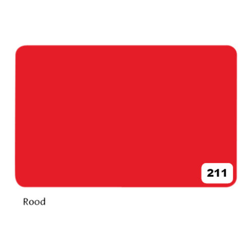 Folia Paper Etalagekarton folia 48x68cm 380gr nr211 rood