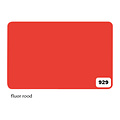 Folia Paper Etalagekarton folia 48x68cm 380gr nr929 fluor rood
