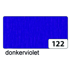 Papier crépon Folia 250x50cm nr 122 violet foncé