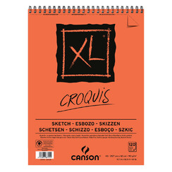 Schetsblok Canson XL Croquuis A3 90g 120vel spiraal