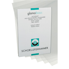 Bloc papier plans Schoellershammer A4 60-65g  transp 50 fls
