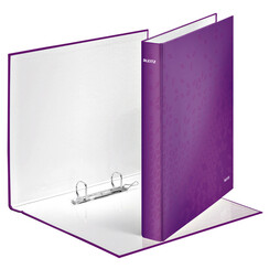 Classeur à 2 anneaux Leitz WOW 4241 A4 violet