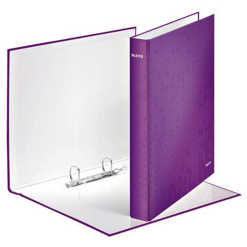 Leitz Classeur à 2 anneaux Leitz WOW 4241 A4 violet