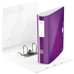 Classeur à levier Leitz WOW Active 1106 75mm violet