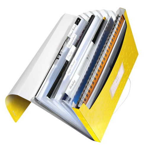 Leitz Trieur Leitz WOW 6 compartiments PP jaune