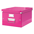 Leitz Opbergbox Leitz WOW Click & Store 281x200x370mm roze