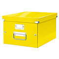Leitz Opbergbox Leitz WOW Click & Store 281x200x370mm geel