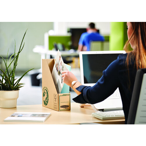 Bankers Box Porte-revues Bankers Box Earth A4 80mm brun