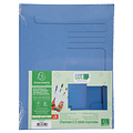 Exacompta Dossiermap Exacompta Clean'Safe 2kleppen blauw