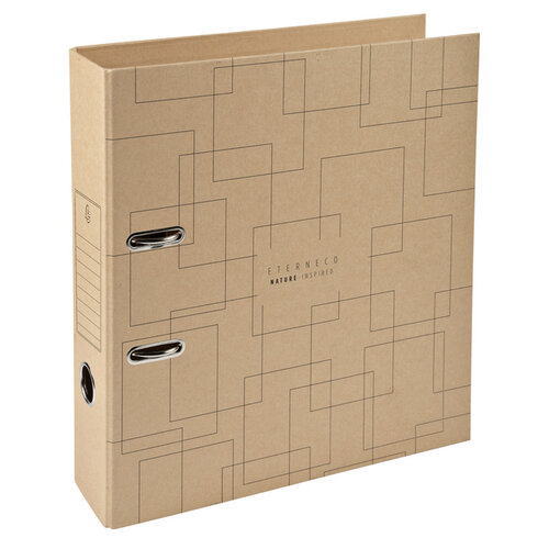 Exacompta Classeur à levier Exacompta Eterneco A4 70mm carton 2 designs