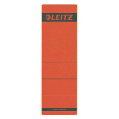 Etiquette dorsale Leitz 62x192mm adhésive large rouge