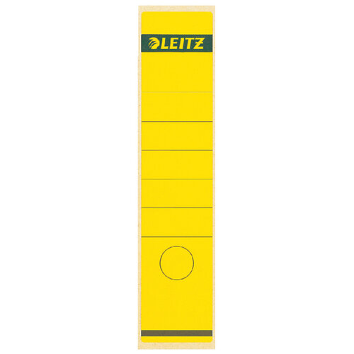 Leitz Rugetiket Leitz breed/lang 62x285mm zelfklevend geel