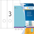 Herma Étiquette dorsale HERMA 61x297mm adhésive large/longue bleu