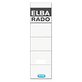Elba Etiquette dorsale Elba Rado 44x159mm à insérer large blanc