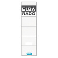 Elba Rug-insteekkaart Elba Rado breed 44x159mm wit