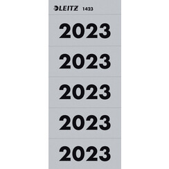 Rugetiket Leitz 2023 grijs