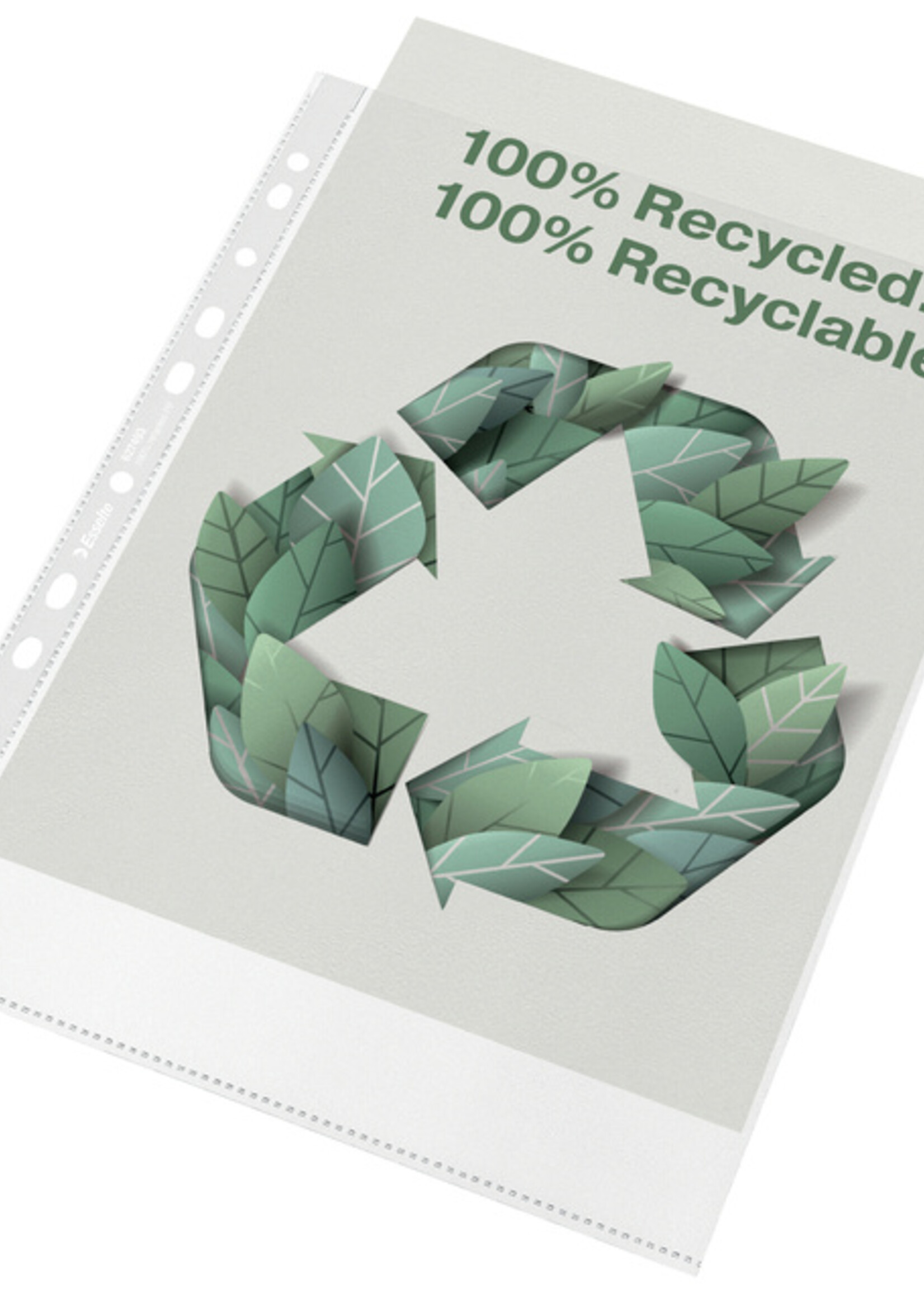 Esselte Showtas Esselte recycle PP A4 11-gaats transparant