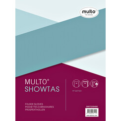 Pochette Multo 23 perforations PP 0.08mm grainé