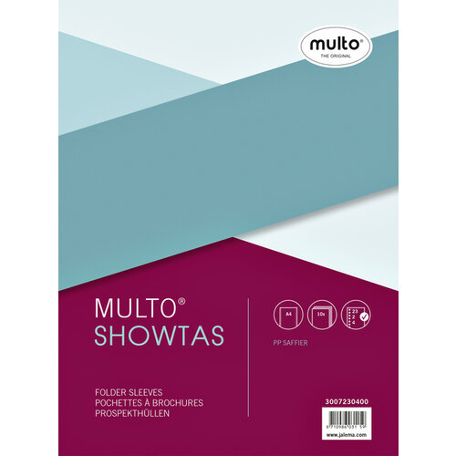 Multo Showtas Multo 23-gaats PP 0.08mm nerf