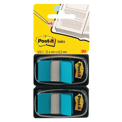 Marque-pages3#M Post-it 6802BLU 2 pièces bleu