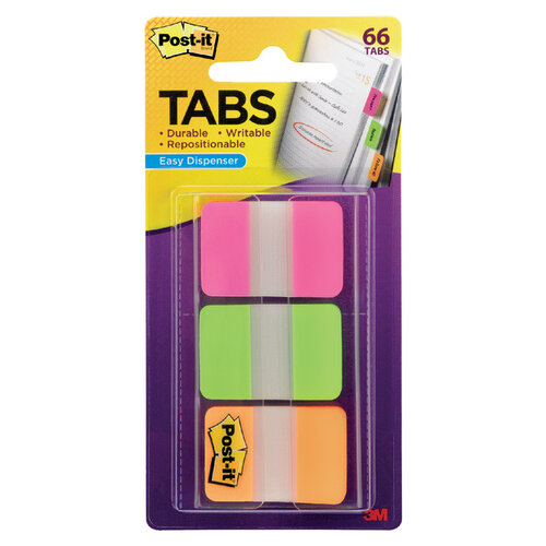 Post-it Indextabs 3M Post-it 686 25x38mm strong assorti