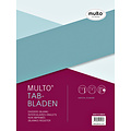 Multo Tabbladen Multo economy A4 23-gaats 5-delig assorti