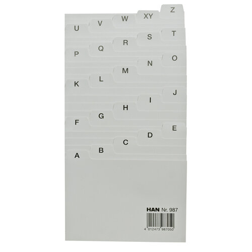 Han Alphabet HAN A7 HA-987 gris clair