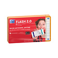 Oxford Flashcard Oxford 2.0 75x125mm 80 feuilles 250g ligné orange