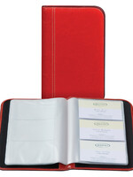 Brepols Visitekaartenmap Brepols Palermo voor 144stuks rood