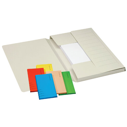 Jalema Dossiermap Secolor  Mammoet folio 3 kleppen 270gr chamois